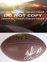 Jake Browning Bengals Signed Football Proof COA Autographed Washington H... - $108.89