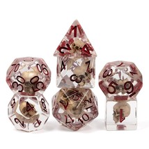 Polyhedral Dice Set Dnd, D&amp;D Dice Set For Dungeons And Dragons, Skull Dice For D - $29.99