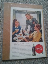 015 VTG Coca Cola 5 Cent Print Ad American President Lines Philippines O... - £10.15 GBP