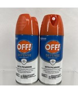 (2) Off! Defense Insect Repellent With Picaridin 5 oz Repels Mosquitoes ... - $9.99