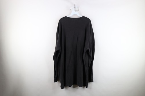 Vtg Carhartt Mens 2XL Faded Spell Out Thermal Waffle Knit Long Sleeve T-Shirt Item image 14