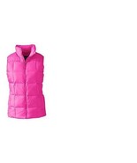 Lands End Women&#39;s Down Vest Soft Magenta New - $476.67 MXN