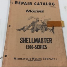 Genuine Minneapolis Moline Shellmaster 1200 Repair Catalog R-2008A Dealer  - $49.99
