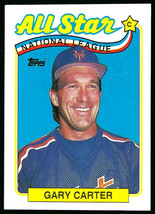 1989 Topps #393 Gary Carter New York Mets All Star NL Leaders - £1.59 GBP