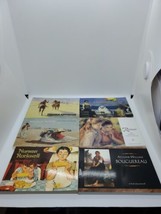 Lot Of 6 Books Of Postcards Various Artists Norman Rockwell - £46.46 GBP