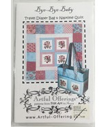 Bye-Bye-Baby, Travel Diaper Bag &amp; Naptime Quilt, Artful Offerings Quilt ... - $15.02 CAD