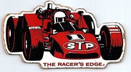 Sticker Decal STP Racer&#39;s Edge Motor Oil Hot Rod Racing Car Auto Race - £11.16 GBP