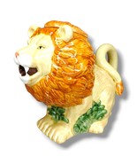 Vintage Applause Ceramic Lion Teapot Novelty Drinkware - $25.95