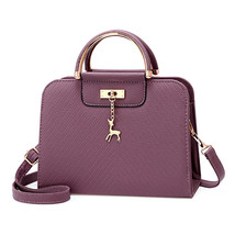   Women&#39;s Bag Fashion Fawn Solid Color Shoulder Crossbody Handbag Female Bag - £22.75 GBP