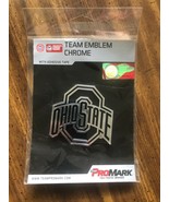 Ohio State Chrome Team Emblem!!!  NEW IN PACKAGE!!! - £7.06 GBP