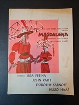 Magdalena 1948 Los Angles Civic Light Opera Ass 11th Annual Season Playbill  - £31.14 GBP