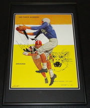 1959 Air Force vs Arizona Football Framed 10x14 Poster Official Repro - £39.10 GBP