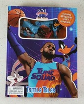 Space Jam A New Legacy Tattle Tales - 4 Figurines and Storybook Lebron J... - £12.15 GBP