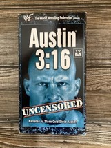 Austin 3:16 Uncensored Stone Cold Steve Austin WWF WWE Wrestling VHS Vid... - £6.74 GBP