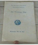 A6 Visiting Day Program, Bret Harte Junior High School, - €2,57 EUR