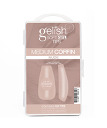 Gelish Soft Gel Nail Tips - Medium Coffin Nude, 120 Count - $38.29 CAD