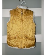 The Children&#39;s PLACE Gold/White Reversible Vest Size S (5/6) Girl&#39;s - $344.27 MXN