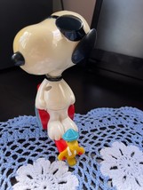 2004 McDonald&#39;s Happy Meal Snoopy Big Head with Woodstock - £17.22 GBP