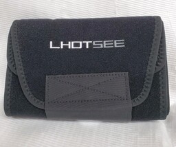 Waist Trimmer And Lumbar Support Medium Black 8" Wide Gray/Black Fits Up To 41" image 3