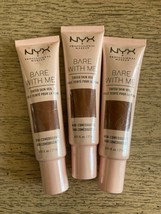 NYX Bare With Me Skin Veil - NEW Color: Deep Espresso #BWMSV 12 Lot of 3 - £21.93 GBP