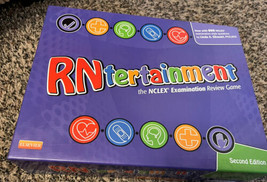 RNtertainment Board Game the NCLEX Examination Review Game Complete 2nd ... - $19.79