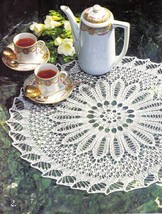 10 Dazzling Doilies Opera Crochet Cotton Carousel Minaret Rose Knit Patterns - £11.96 GBP
