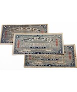 1941 Philippines National Bank - Cebu 1 Peso Notes, Full Of 3 P-S215-
sh... - $70.60 CAD