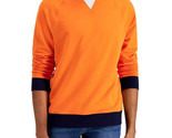 Club Room Men&#39;s Turtleneck Fleece Sweatshirt in Fire Blaze Orange-Size XL - $24.97