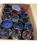 Lot of 15 Men&#39;s Dress Ties Oleg Cassini Ashford &amp; Brooks Envoy KG - £23.22 GBP