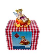 My Little Kitchen Fairies figurine Enesco fairy Box NIB Tangerine fruit orange - £138.48 GBP