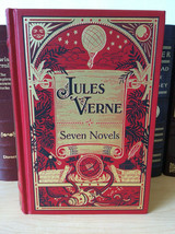 Seven Novels of Jules Verne - leatherbound - £54.28 GBP
