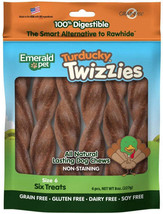 Emerald Pet Turducky Twizzies: Premium Natural Dog Chews - £17.95 GBP+