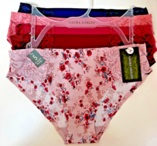 Laura Ashley No Show Panties Hipster style M L XL - $32.00