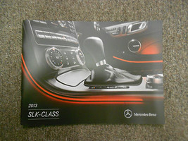 Brochure Di Vendita Manuale 2013 MERCEDES SLK Class Con Libro OEM Di Fab... - $6.97