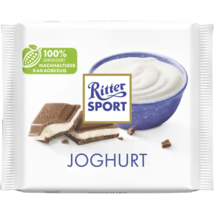Ritter Sport YOGHURT milk chocolate bar 100g- FREE SHIPPING - $7.91