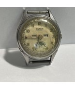 Buren Grand Prix Moonphase Triple Calendar Watch For Restoration 17j 34m... - €780,80 EUR