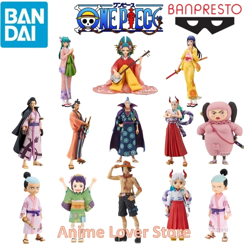 Bandai Banpresto Original One Piece DXF Wano Country Yamato Ace O-Tama Hiyori - £29.13 GBP+