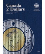 Canada Two Dollars, Starting 1996, No. 1, Whitman Coin Folder - $13.63 CAD