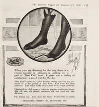 1920 Print Ad Best Knit Hosiery Men&#39;s Socks Milwaukee Hosiery Milwaukee,WI - £10.41 GBP