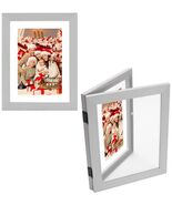 Anozie Floating Picture Frames 6x8 Grey Clear Dried Flower 2 Pack - $359.05 MXN Anozie Floating Picture Frames 6x8 Grey Clear Dried Flower 2 Pack - $359.05 MXN