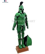 NauticalMart Knight Suit of Armor W Shield Medieval Steel Costume - LARP - £795.67 GBP