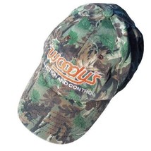 Woody&#39;s Traction and Control Ball Cap Hat Adjustable Snap-back Camo Base... - £9.98 GBP