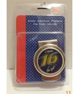 Nascar #16 Greg Biffle Pewter Money Clip By Great American Products - $20.45 CAD