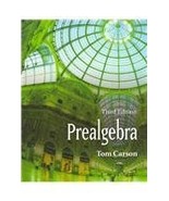 Prealgebra Carson, Tom - €54,36 EUR