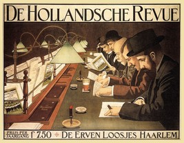 Decorative Poster.Home Room interior art design.Haarlem.Hollandsche Reading.7785 - £12.74 GBP+