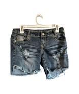 rue 21 cut off denim shorts size 5/6 - $40.49 CAD