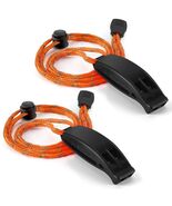 Hipat Emergency Whistle Super Loud Floating Whistle with Lanyard Outdoor - $57.30 MXN