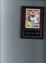 Nick Chubb Plaque Cleveland Browns Football Nfl C - £3.17 GBP