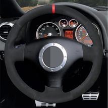 Steering Wheel Cover Suede For Audi TT A2 8z A3 8l A4 B6 A6 C5 A8 D2 TT 8N S3 S4 - $34.99
