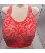 Under Armour UA Continuum High Support Sports Bra Sz 1X 1376358 Coral Pr... - $555.76 MXN